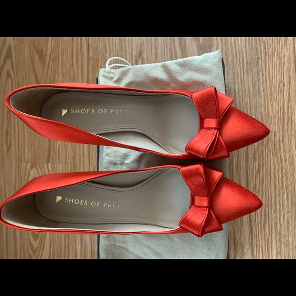 Shoes of Prey Shoes - Shoes Of Prey—Red pump—-like new